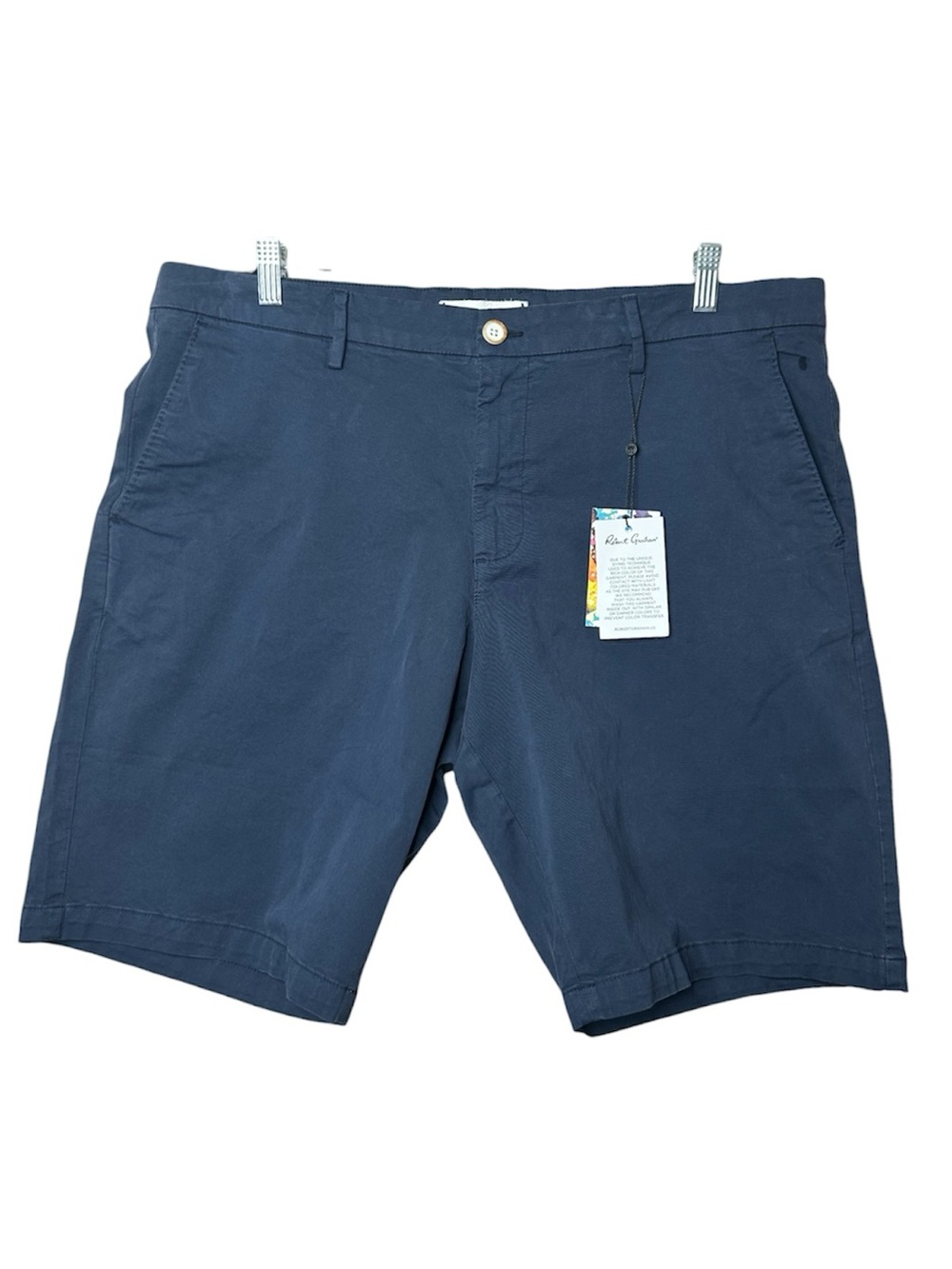 Robert Graham Lonestar Shorts Navy Size 38
